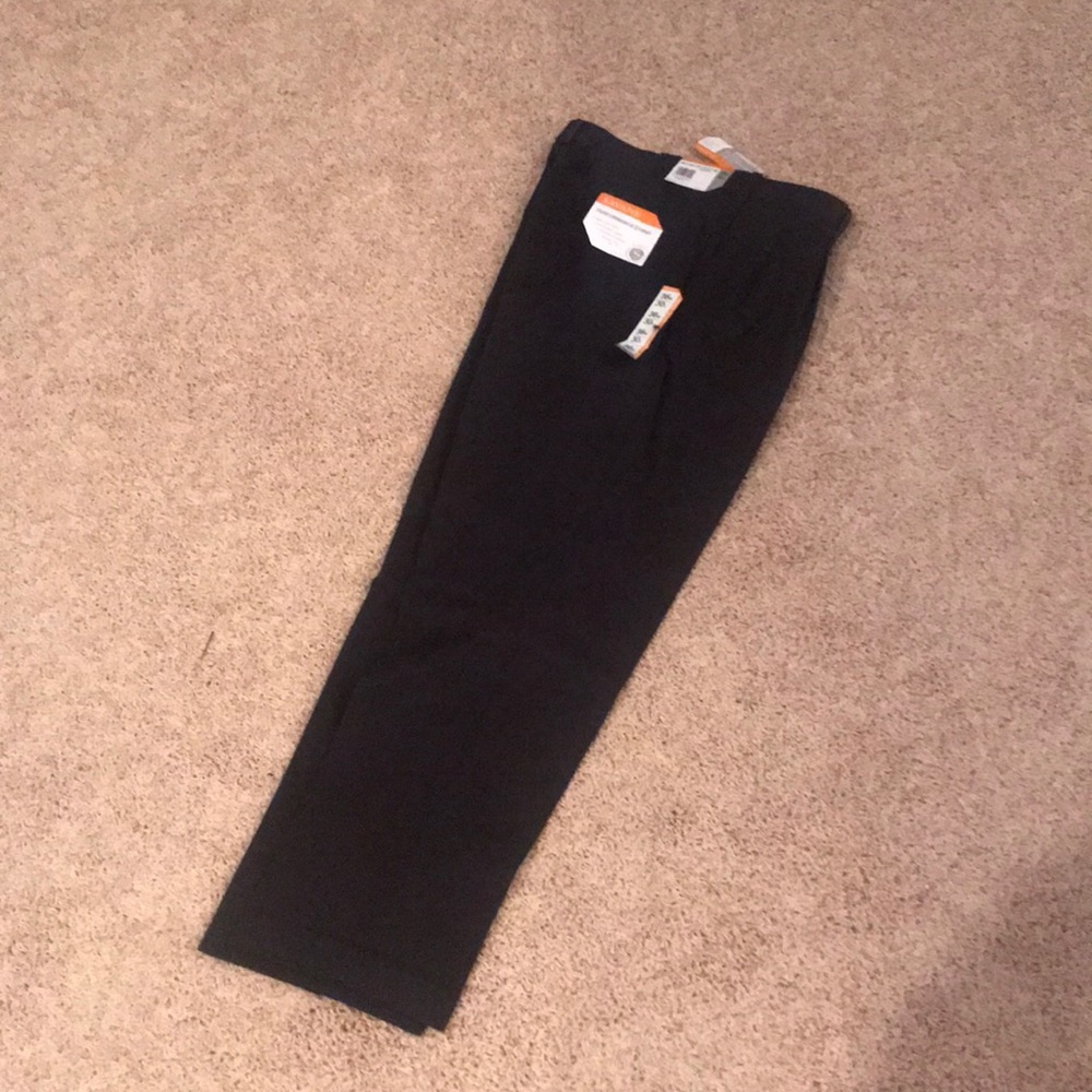 Men’s black slacks